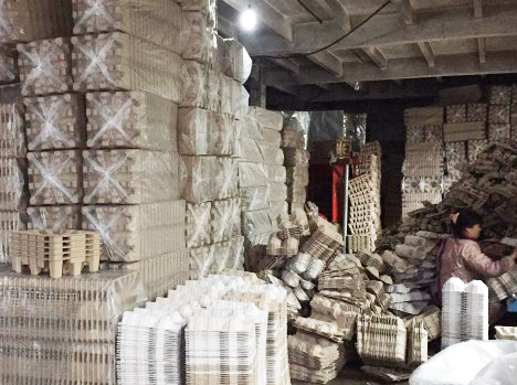 紙托生產(chǎn)車(chē)間